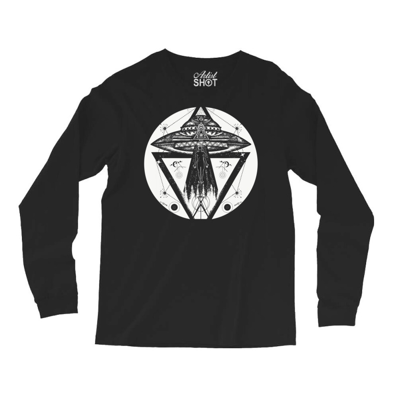 Extraterrestrial Life Aliens Spaceship External Sci Fi Long Sleeve Shirts by hoangan | Artistshot