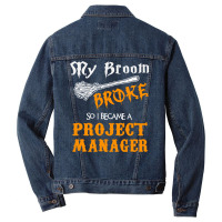 Project Manager Men Denim Jacket | Artistshot