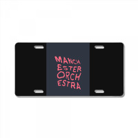 Manchester Orchestra Merch License Plate | Artistshot