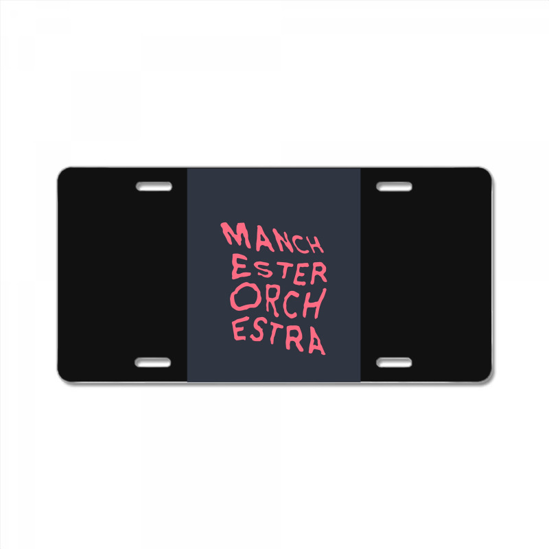 Manchester Orchestra Merch License Plate | Artistshot