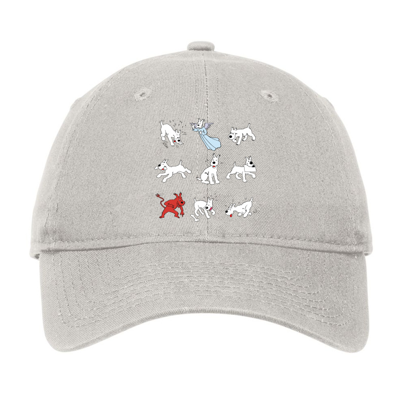 Milou Adjustable Cap by graphictor | Artistshot