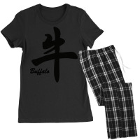 Chiniese Sign For Buffalo Women's Pajamas Set | Artistshot