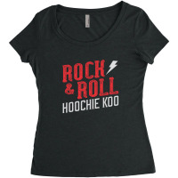 Hoochie Koo Classic Women's Triblend Scoop T-shirt | Artistshot