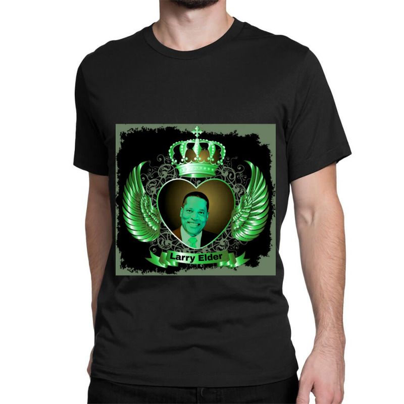 Larry Elder Classic T-shirt by OSWALDOLIMART | Artistshot