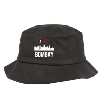 I Love Mumbai Or Bombay India Bucket Hat | Artistshot