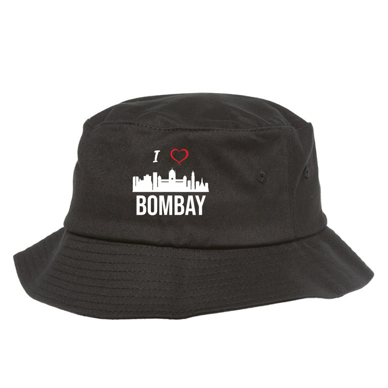 I Love Mumbai Or Bombay India Bucket Hat by cm-arts | Artistshot