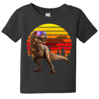 Jurassic Rex Sunglasses Rero Vinage Dinosaur Baby Tee | Artistshot