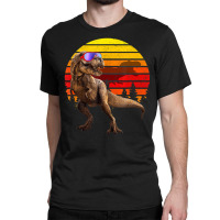 Jurassic Rex Sunglasses Rero Vinage Dinosaur Classic T-shirt | Artistshot