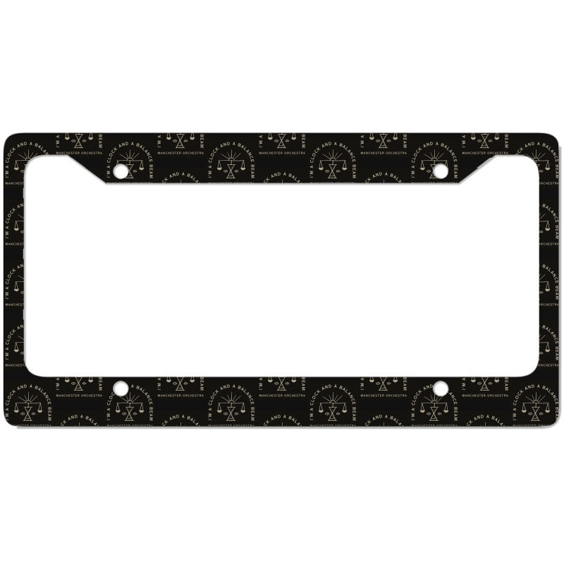 Manchester Orchestra License Plate Frame | Artistshot