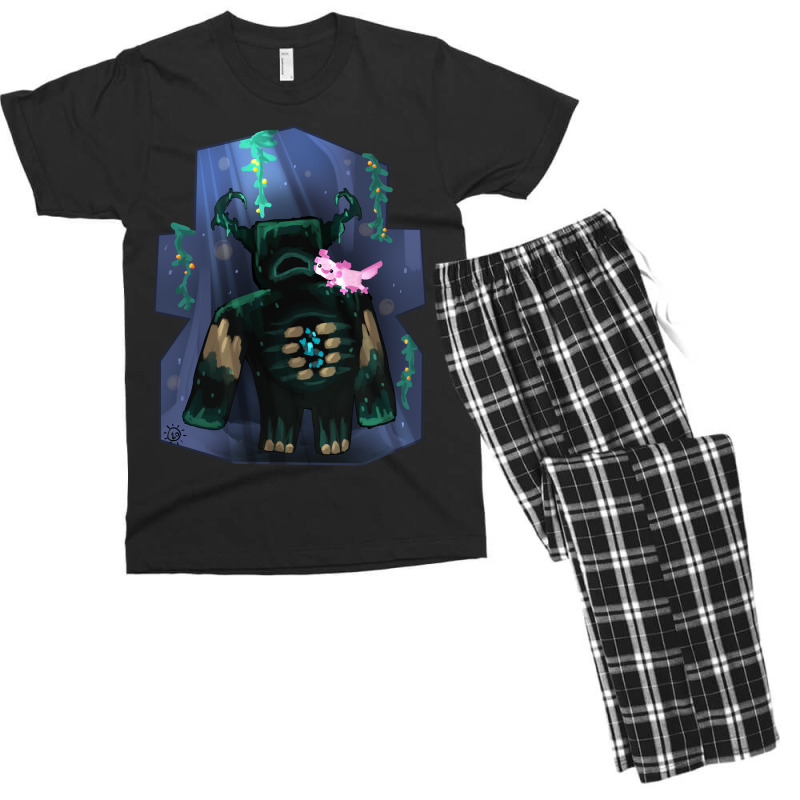 Warden N Axolotl Men's T-shirt Pajama Set by Min03 | Artistshot