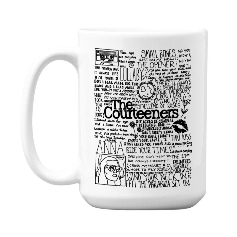 Courteeners, Courteeners , Courteeners Sweatshirt, Courteeners Hoodie, 15 Oz Coffee Mug | Artistshot