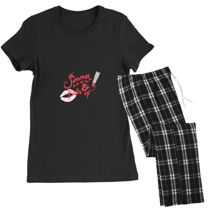 Simmer Down & Pucker Up Women's Pajamas Set | Artistshot