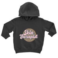 Skin Therapist Esthetician Leopard Skincare Toddler Hoodie | Artistshot