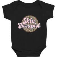 Skin Therapist Esthetician Leopard Skincare Baby Bodysuit | Artistshot