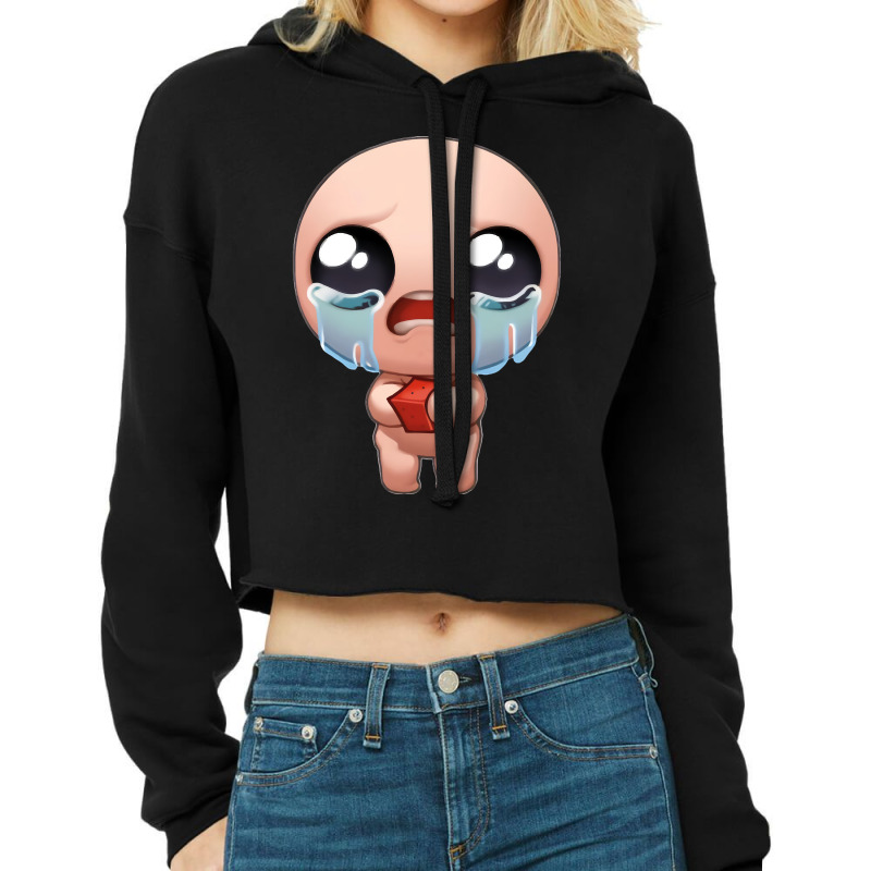 The Binding Of Isaac Essential Cropped Hoodie by KristieDavis | Artistshot