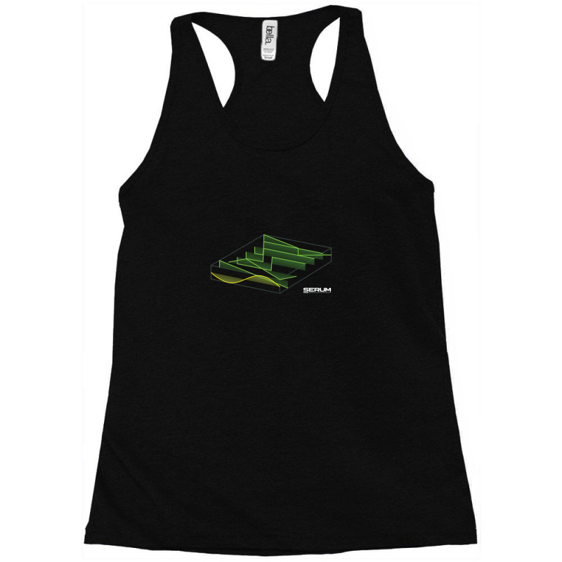 Xfer Records Serum - Basic Shapes Racerback Tank by CherriScott | Artistshot