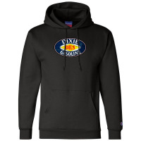 Dixie Oil & Gasoline Vintage Sign Champion Hoodie | Artistshot