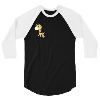 Penny The Giraffe 3/4 Sleeve Shirt | Artistshot