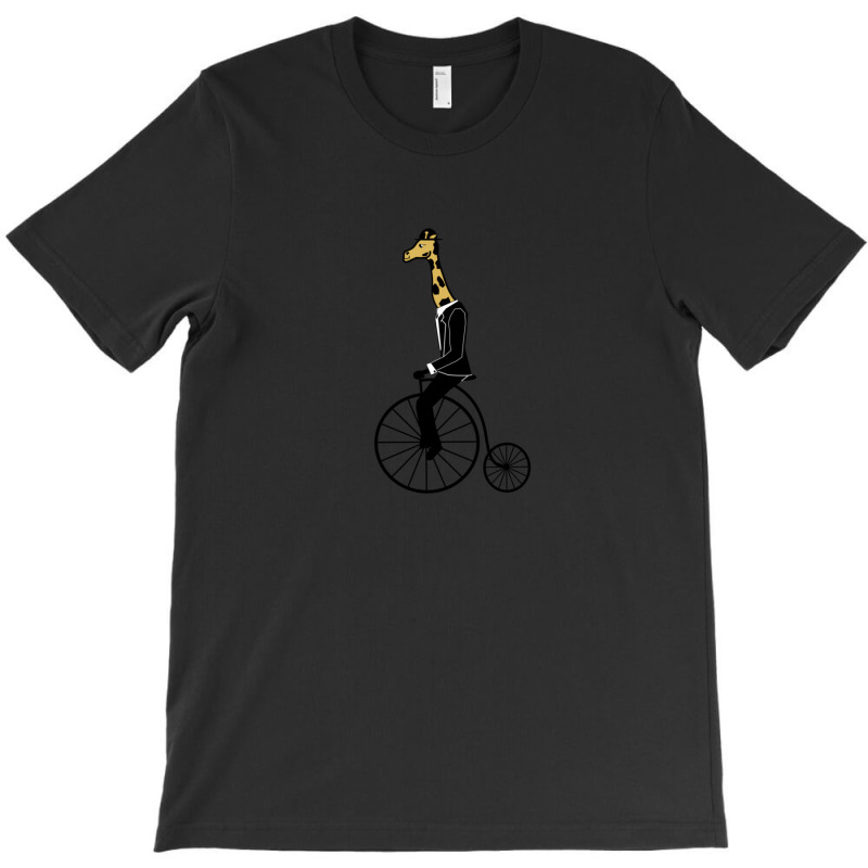 Penny-farthing Giraffe T-shirt | Artistshot