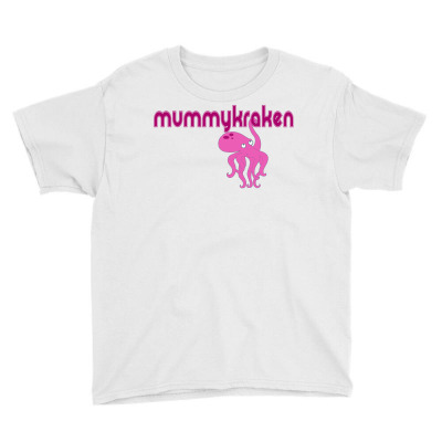 Mummy Kraken Youth Tee Designed By Coolstars