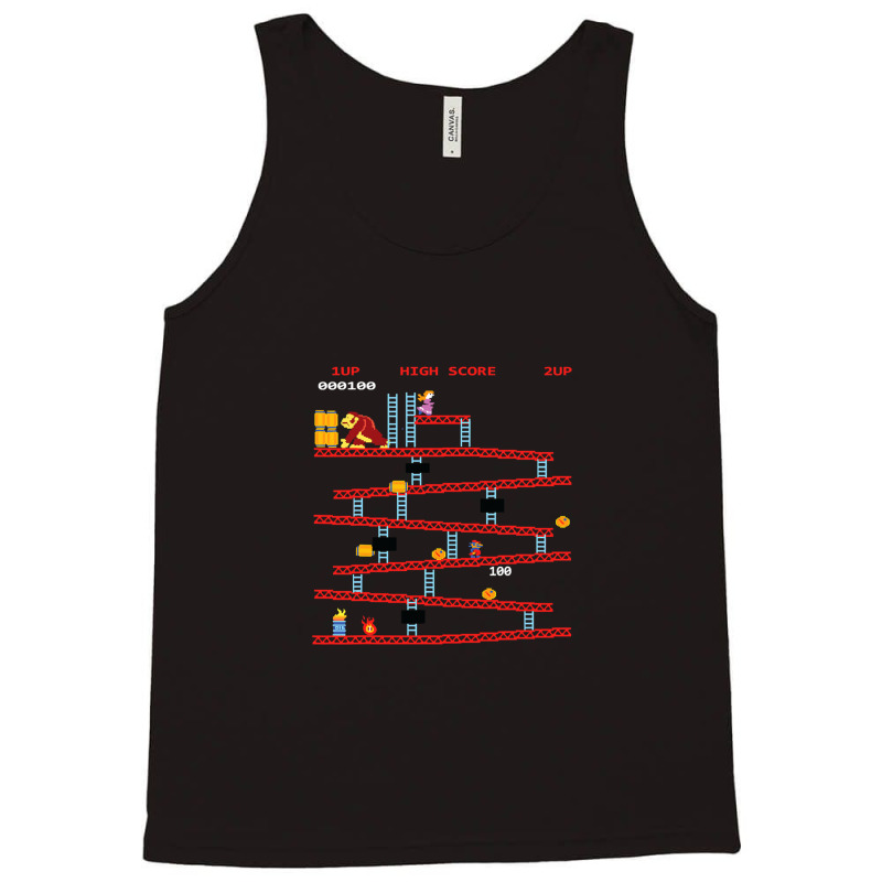 Gaming Arcade Retro Video Game Console Tank Top by ChandraGay | Artistshot