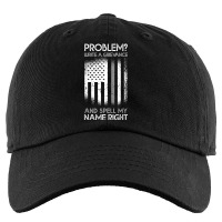 Correctional Officer Problem Spell My Name Thin Silver Line Kids Cap | Artistshot