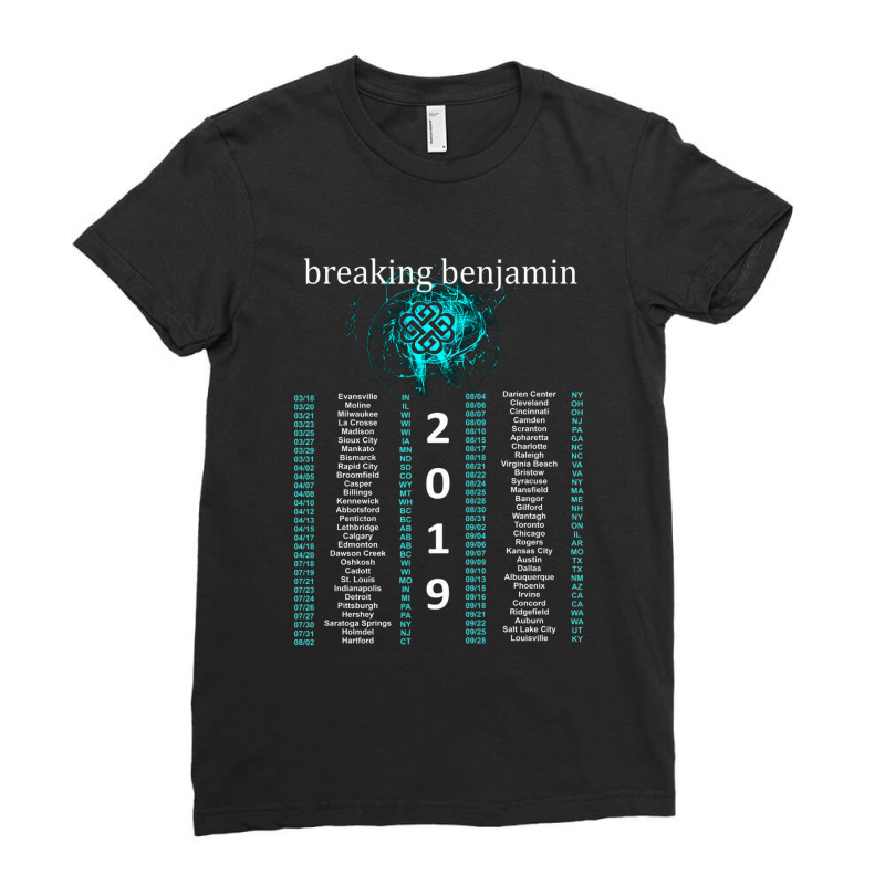 Breaking Benjamin Ladies Fitted T-Shirt by cm-arts | Artistshot