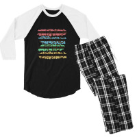 You Say   Loved Men's 3/4 Sleeve Pajama Set | Artistshot