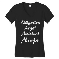 Litigation Legal Assistant Tshirt Occupation Work T Shirt Women's V-neck T-shirt | Artistshot