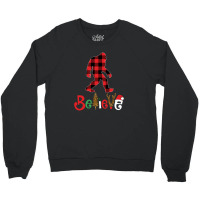 Believe Bigfoot Christmas For Dark Crewneck Sweatshirt | Artistshot