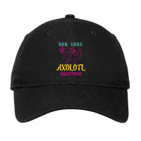 You Sure Axolotlquestions Pun, Funny Axolotl, And Cute Axolotl.-zaieh Adjustable Cap | Artistshot