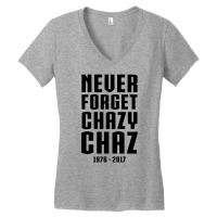 Never Forget Chazy Chaz Women's V-neck T-shirt | Artistshot