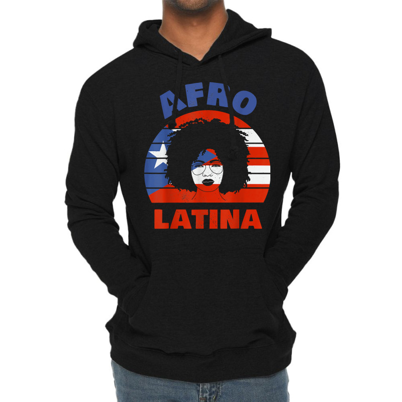 Puerto Rica Afro Latina Women National Hispanic Month Latinx T Shirt Lightweight Hoodie by cm-arts | Artistshot