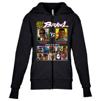 Bel Air Brawl - Will Smith Vs Youth Zipper Hoodie | Artistshot