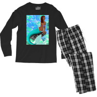 Young Mermaid Excellence Men's Long Sleeve Pajama Set | Artistshot