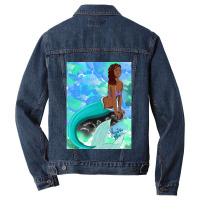 Young Mermaid Excellence Men Denim Jacket | Artistshot