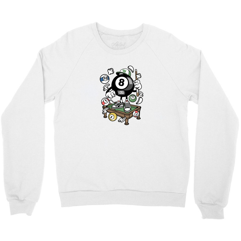 Funny Billiards Crewneck Sweatshirt | Artistshot