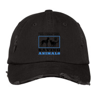 Save Animals Animal Rescue Cats Dogs Vintage Cap | Artistshot