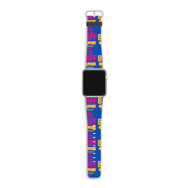 Blonde Best Friend Forever Left Arrow. Apple Watch Band | Artistshot