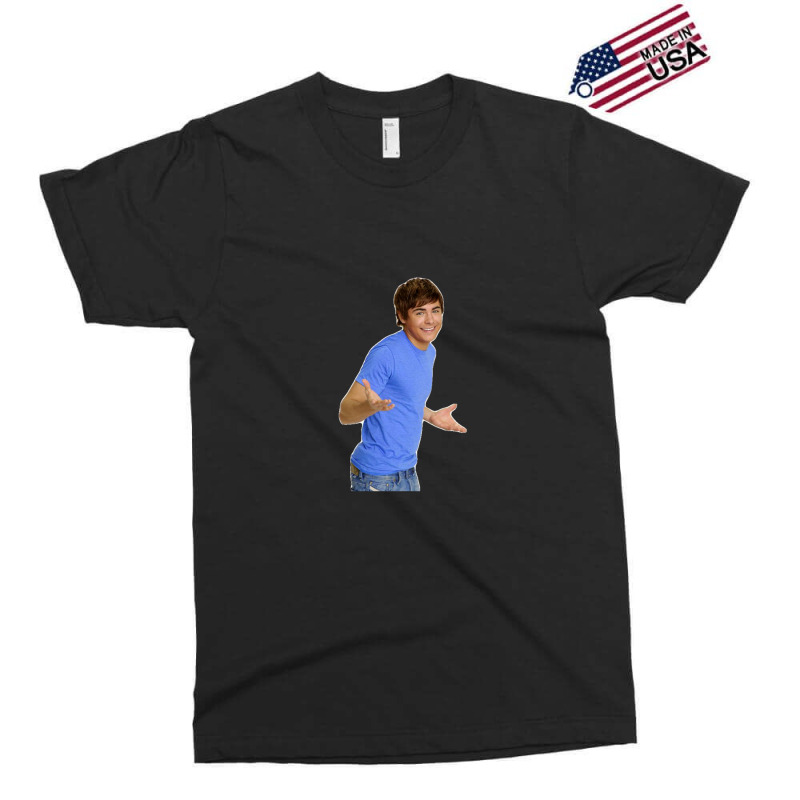 Zac Efron   Troy Bolton   Shrug Meme   1 Exclusive T-shirt | Artistshot