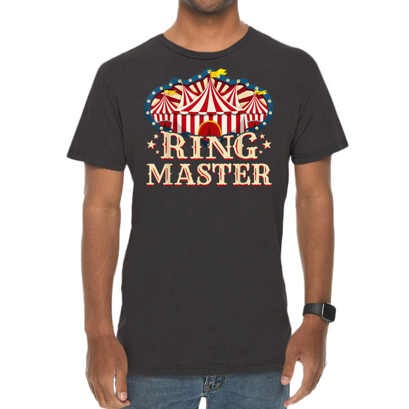 Circus Ringmaster Shirt   Circus Shirts   Ringmaster T Shirt Vintage T-Shirt by cm-arts | Artistshot