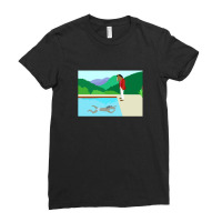 Minimal Horseman Ladies Fitted T-shirt | Artistshot