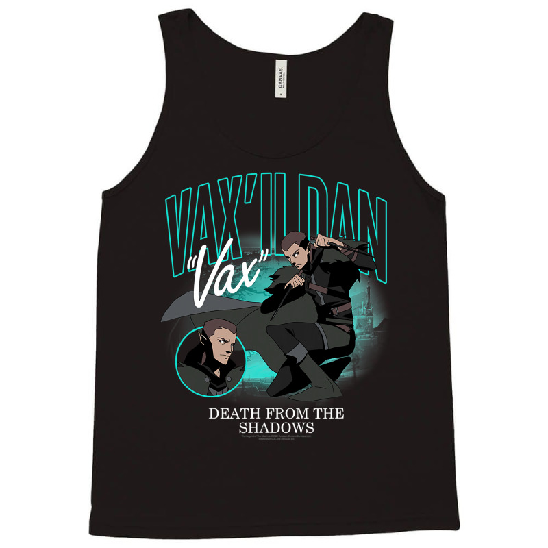 The Legend Of Vox Machina Vax’ildan Tank Top by cm-arts | Artistshot