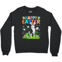 Happy Easter Funny Siberian Husky Dog Easter Sunday Crewneck Sweatshirt | Artistshot