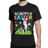 Happy Easter Funny Siberian Husky Dog Easter Sunday Classic T-shirt | Artistshot