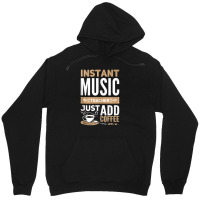 Music Teacher Instant Music Just Add Coffee Tank Top Unisex Hoodie | Artistshot