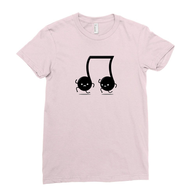 Crazy Notes Ladies Fitted T-Shirt by Disgus_Thing | Artistshot