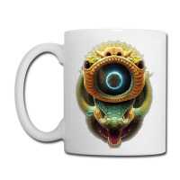 Serpentine Water A Monster Huge Eyes Halloween Mythical Coffee Mug | Artistshot