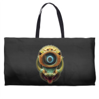 Serpentine Water A Monster Huge Eyes Halloween Mythical Weekender Totes | Artistshot