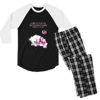 Worlds Apart (ladies) Men's 3/4 Sleeve Pajama Set | Artistshot